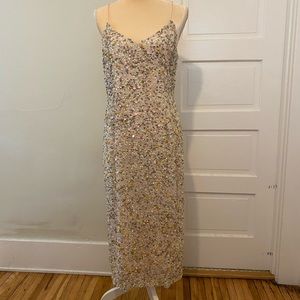 BHLDN midi-length cocktail dress